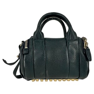 Alexander Wang Rocco Satchel in Black Leather