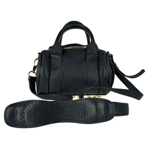 Alexander Wang Rocco Satchel in Black Leather