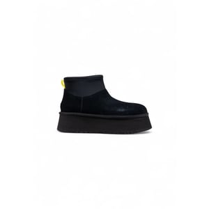 UGG Zwarte Suède Leren Enkellaarzen