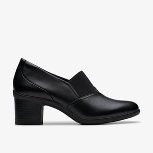 Shaya Tess Black Leather Schoenen