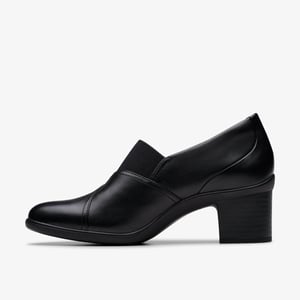 Shaya Tess Black Leather Schoenen