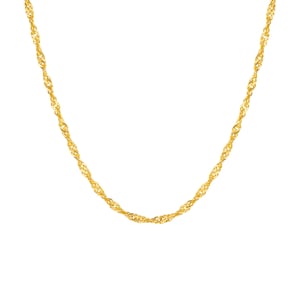 Gold Plated Singapore Chain