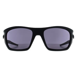 Oakley Wrap Mens Matte Black Prizm Grey Masseter