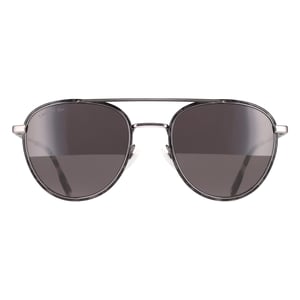Lacoste Oval Mens Gunmetal Solid Grey Smoke L258S