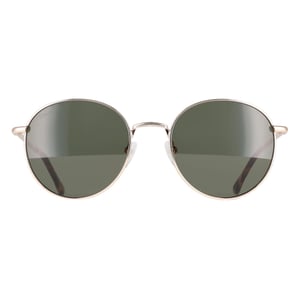 Calvin Klein Round Unisex Gold Dark Green CK21127S
