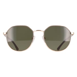 Calvin Klein Round Mens Gold Solid Green CK22103S