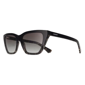 Burberry Cat Eye Womens Grey Check Grey Gradient BE4468
