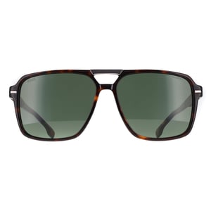 Hugo Boss Aviator Mens Havana Green Polarized BOSS 1766/S