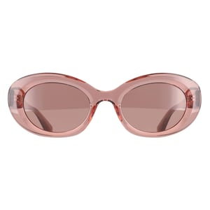Longchamp Oval Womens Transparent Rose Solid Antique Rose LO756S