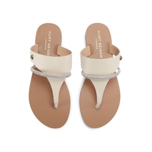 Kurt Geiger London Leather Strand Braid Sandals