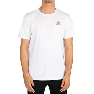 Kappa Heren Normaal T-Shirt (Wit)