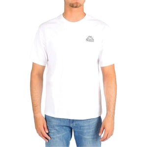 Kappa Katoenen heren-T-shirt (Wit)