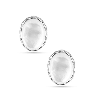 Sterling Silver Mother Of Pearl Studs