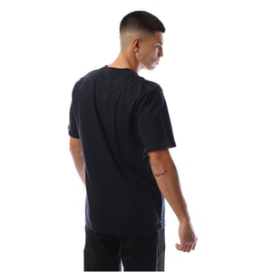 Marshall Artist Heren Repeat Logo Regular T-Shirt (Marine)