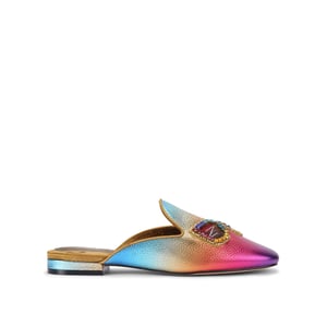 Kurt Geiger London Leather Embroidered Slipper 2 Sandals