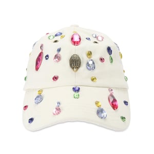 Kurt Geiger London Cotton Kensington Gem Cap Hat