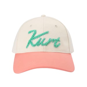 Kurt Geiger London Cotton Kurt Embroidered Cap Hat