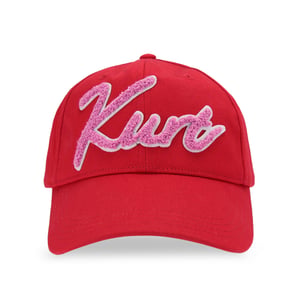 Kurt Geiger London Cotton Kurt Embroidered Cap Hat