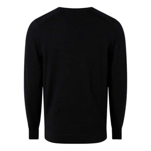 Calvin Klein Heren Merino Wol Trui (Zwart)