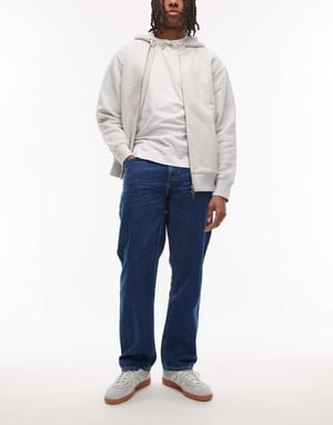 Tommy Hilfiger River straight jeans in mid wash