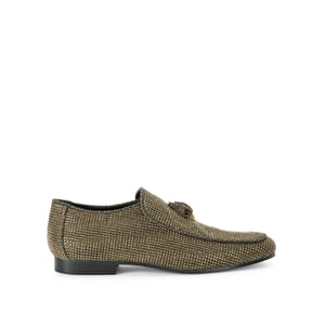 Kurt Geiger London Hugh Eagle Herringbone Loafers