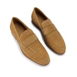 Kurt Geiger London Suede Aldgate Flex Loafers
