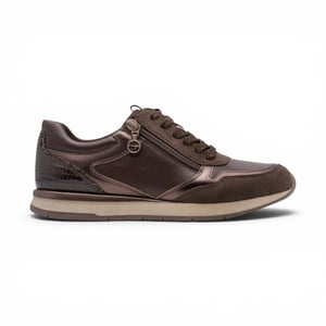 Tamaris Dames bruine nepleren Fashion Veterschoenen - 23613-46