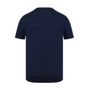 Slazenger Heren Geborduurd Logo Katoenen T-Shirt (Marine)