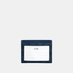 Slim Id Card Case In Signature Canvas