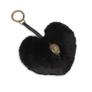 Kurt Geiger London Heart F Fur Charm