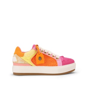 Kurt Geiger London Suede Fabric Southbank Tag Sneakers