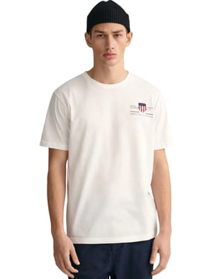 Gant | 2 Pack Mens Embroidered Archive Shield T-Shirt