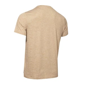 Calvin Klein Mens Striped Golf T-Shirt (Khaki)