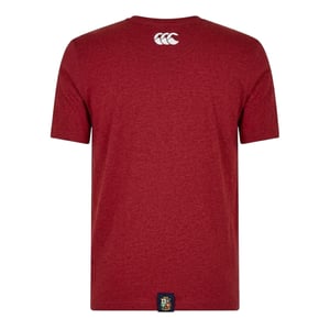 Canterbury Mens Monument 2025 British & Irish Lions T-Shirt (Red Dahlia)