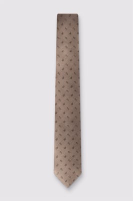 Paisley Tie in Stone
