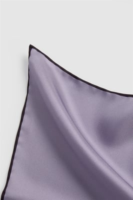 Pocket Square in Lilac