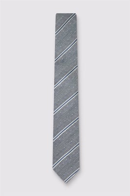 Tie in Silver