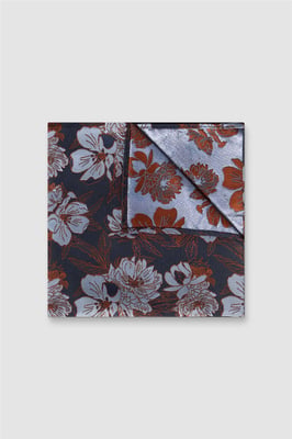 Pocket Square in Dark Blue