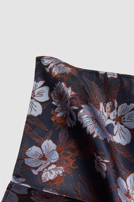 Pocket Square in Dark Blue