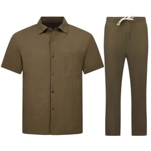 Enos Linnen oversized twinset zomerset