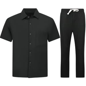 Enos Linnen zomerset oversized twinset