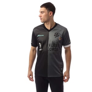 Mizuno Mens Footpatrol Monogram Game Football Jersey (Black)