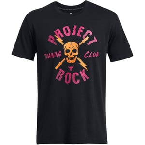 Under Armour Heren Project Rock T-Shirt (Zwart)