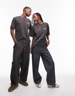 Dickies service station grafisk ryggtryck t-shirt i svart