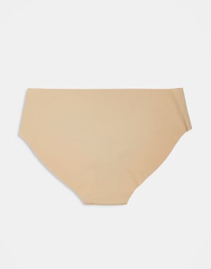 Pieces 3-pack trosor i beige