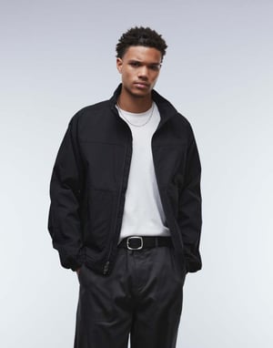 The North Face Wind Cordura zipjacka i svart