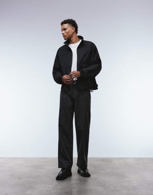 The North Face Wind Cordura zipjacka i svart