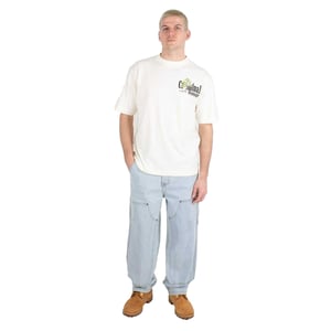 Criminal Damage Kenshin oversized T-shirt voor heren (Gebroken wit)