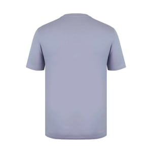 Slazenger Heren Geborduurd Logo Katoenen T-Shirt (Stoffig lavendel)