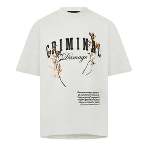 Criminal Damage T-shirt 'Gift of Life' voor heren (Steen)
